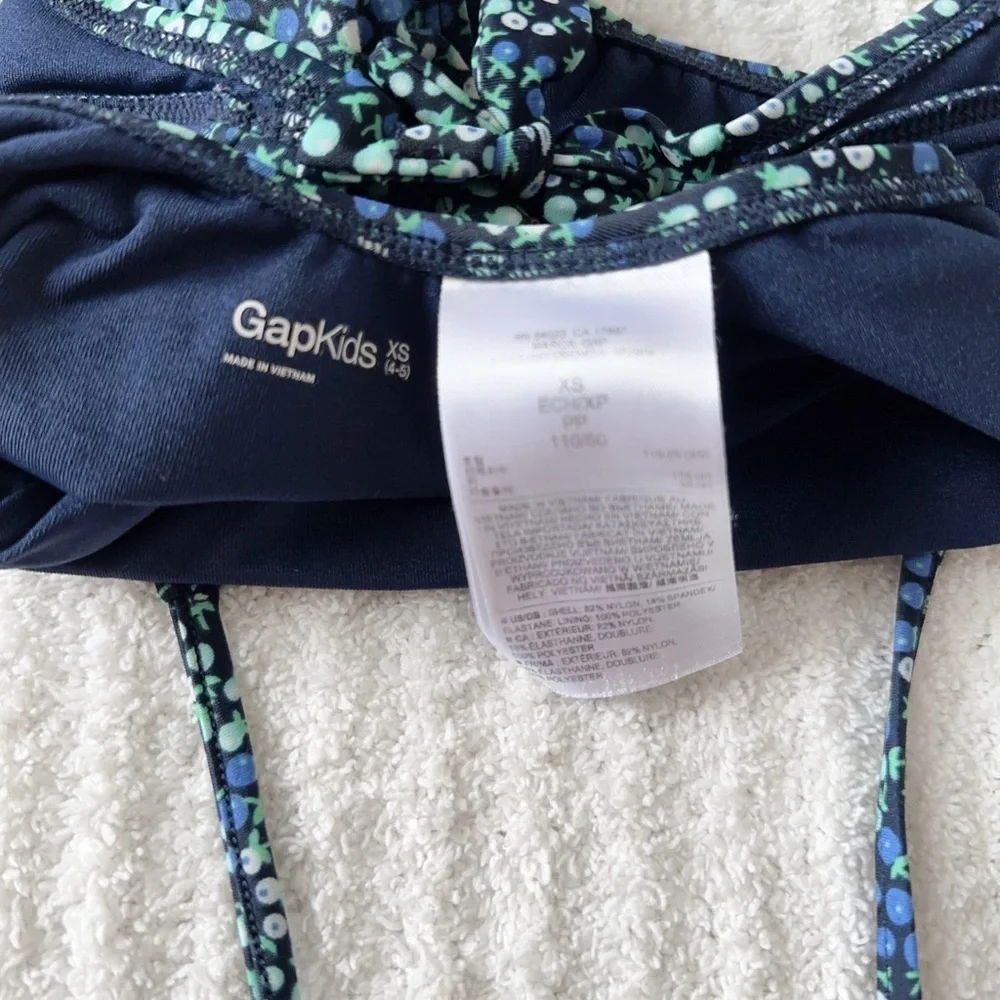 GAP Kids Navy Floral Swimsuit